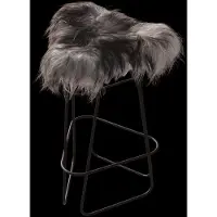 Cuero Design Iceland Baarijakkara 65 Cm Musta / - Baarijakkarat Teräs Wild Grey - 1671211