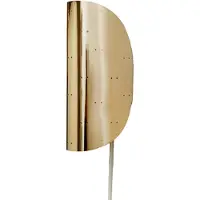 Hein Studio Giselle Seinävalaisin - Seinävalaisimet Teräs Messinki - 2508