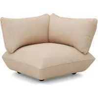 Fatboy , sumo sohvan kulmaosa oikealla cord recycled beige