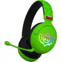 Subsonic Brawl Stars - Stars Skull Green - Wireless Headset - Nintendo Switch 2
