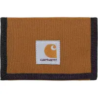 Carhartt WIP Kukkaro 'Alec' konjakki / musta / valkoinen