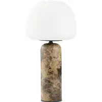 Northern Kin pöytävalaisin 40 cm Brown marble