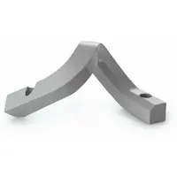 Normann Copenhagen Crooked kynttilänjalka 2 Warm grey