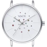 Watxandco WXCA3045 rannekello. Laatikko, hopeanvärinen. Naisten.