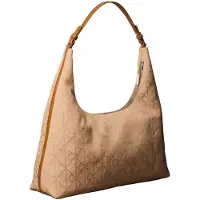 Calvin Klein Olkalaukku 'Emblem Hobo' khaki