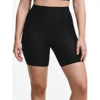 Chantelle Soft Stretch High Waist Mid-Thigh Short - Black - ONE SIZE
