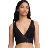Chantelle Floral Touch Wirefree Bra - Black - M