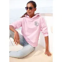 Elbsand Collegepaita roosa / musta