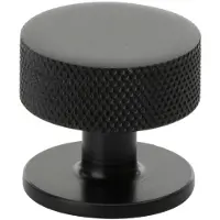 Beslag Design CREST 32 MM NUPPIVEDIN, MATTAMUSTA