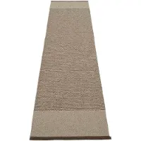 Pappelina Edit matto 70x300 cm Dark Brown
