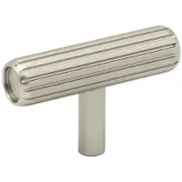 Beslag Design Knob T Rille Rf-look - Nupit ja ovenkahvat Alumiini Ruostumaton teräs - 373000-11