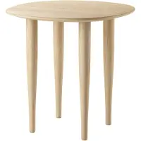 Brdr. Krüger Jari sivupöytä Ø 45 cm Öljytty tammi