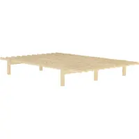 Karup Pace Sängynrunko Kirkas Lakattu 140x200 Cm - Sängyt Honkapuu Natural - 200101140200