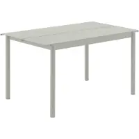 Muuto Linear Steel pöytä, 140 x 75 cm, harmaa