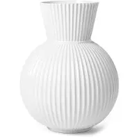 Lyngby Porcelæn Lyngby Tura -maljakko valkoinen 34 cm