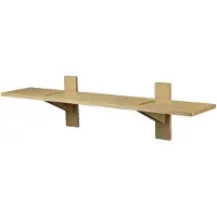 FDB Møbler B100 Sorø hylly 24x100 cm oak nature oiled