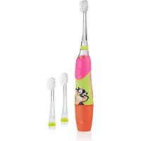 Brush-Baby KIDZSONIC Pink/Orange toothbrush.