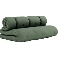 Karup Buckle-up-futonsohva olive green