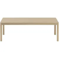 Muuto Workshop sohvapöytä 43 x 120 cm - Oak Veneer Oak