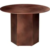 Gubi Epic Sohvapöytä Ø60 Earthy Red - Sohvapöydät Teräs Red Earth - 10074993