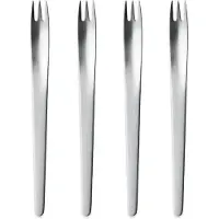 Georg Jensen Arne Jacobsen -kakkuhaarukka 4-pakkaus