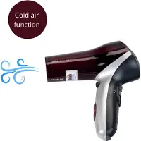 Klein Hiustenkuivaaja - Lelu - 14 cm - Braun Satin Hiukset 7 - - OneSize - Lelut