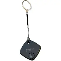 Triacle Bluetooth avainten ja esineiden paikannin Apple Find My, musta