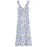 Vero Moda Vmdicthe Sl Frill Ankle Dress Wvn Ga - White - XS