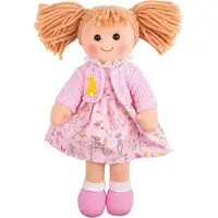 Bigjigs Fabric Doll Ella - 35cm