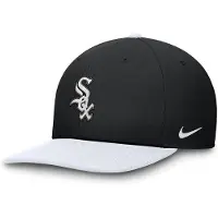 Nike Mlb Chicago White Sox Dri-fit Pro Structured Square Bill Lippis