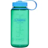 Nalgene wide mouth sustain, juomapullo, 500 ml, vihreä