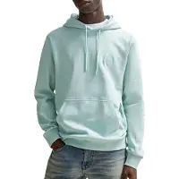 BOSS for man. 50509314 Straight Fit Hoodie Turquoise (XL), Casual, Cotton