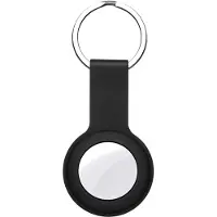 Triacle avaimenperä AirTag/X-Mark Two silikoni, musta (2023)