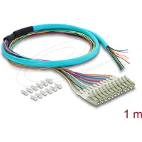 DeLOCK 91054, 1 m, 12x LC, Pigtail
