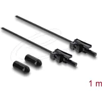 DeLOCK 91036, Musta, Monitila, 100 cm, 1 kpl