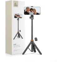 Tech-Protect L03S Jatkettava Bluetooth Selfie-Tikku Tripodilla - Musta