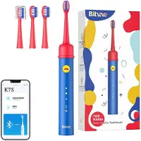 Bitvae Sonic toothbrush for kids with app and tip set BVK7S (blue)