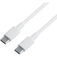 Eletra USB-C - USB-C Johto 3 M, valkoinen