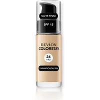Revlon Cosmetics ColorStay SPF 15 pitkäkestoinen mattapinnan antava meikkivoide rasvoittuvalle ja sekaiholle sävy 180 Sand Beige 30 ml