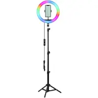 Dacota Platinum 10" RGB-rengasvalo & pussi