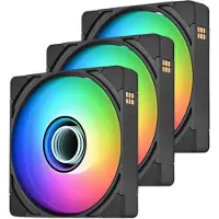 Thermaltake CT120 EX INFINITY, Tuuletin, 12 cm, 500 RPM, 2000 RPM, Musta (CL-F241-PL12SW-A)