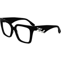 Karl Lagerfeld KL6170 53/17/140 Mustat Acetatilasit Naisille KL6170