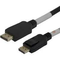 Deltaco DisplayPort Kaapeli 2.1a - DP54 - 1 m