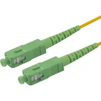 Deltaco – OS2 Fiber cable, SC - SC, simplex, APC/APC, 3,0m (SCSC-3-SAA)