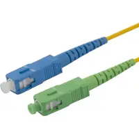 Deltaco – OS2 Fiber cable, SC - SC, simplex, UPC/APC, 4,0m (SCSC-4-SUA)