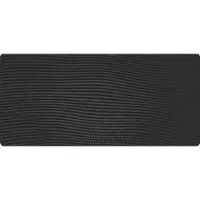 Deltaco Ocean Recycled Fabric XL hiirimatto, 900 x 400 x 3 mm, musta