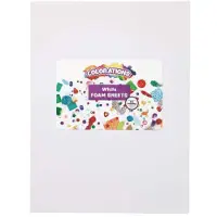 Colorations - Foam Sheets White 10pcs.