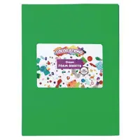Colorations - Foam Sheets Green 10 pcs.