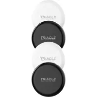 Triacle X-Mark Two avaimien ja tavaran paikannin (4 kpl), musta/valkoinen
