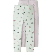 Name it Leggingsit 'NMFVivian' safiiri / minttu / malva / musta